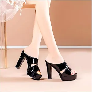 Two Strap High-Heel