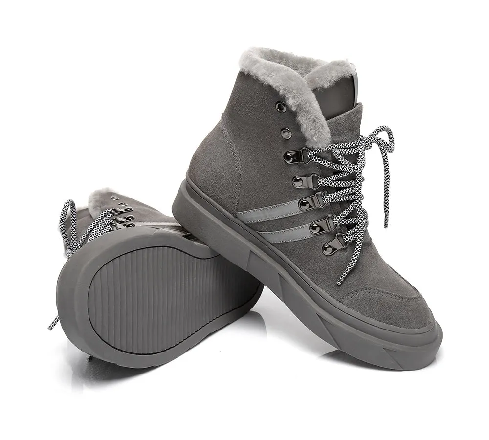 Urban UGG® UGG Boots Women Sheepskin Wool Lace Up Vicki