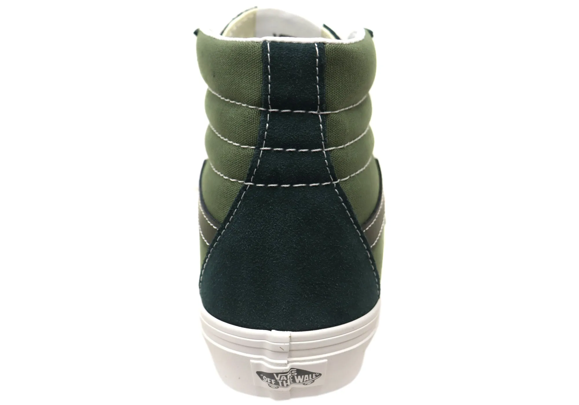 Vans Mens SK8 HI Tri Tone Green Hi Top Sneakers