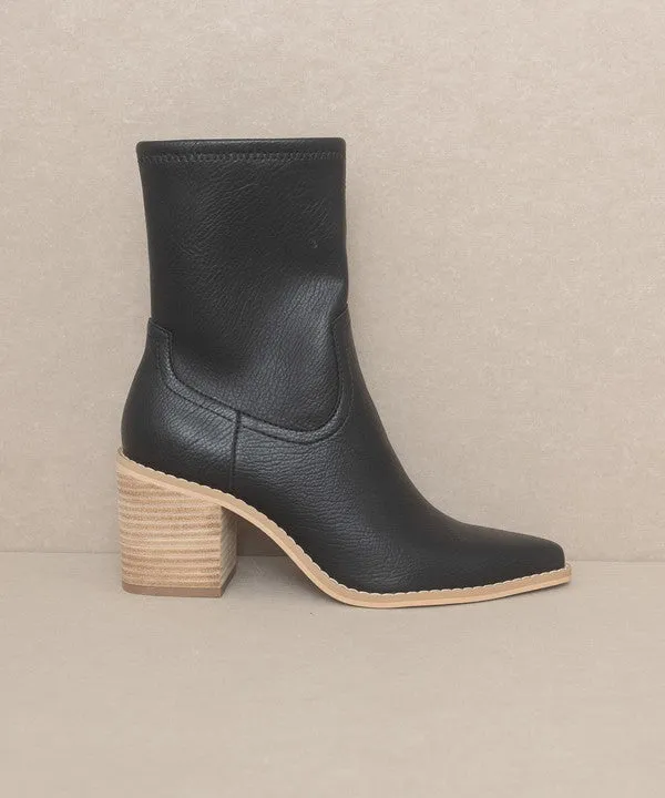 Vienna Sleek Ankle  Booties // 3 Colors