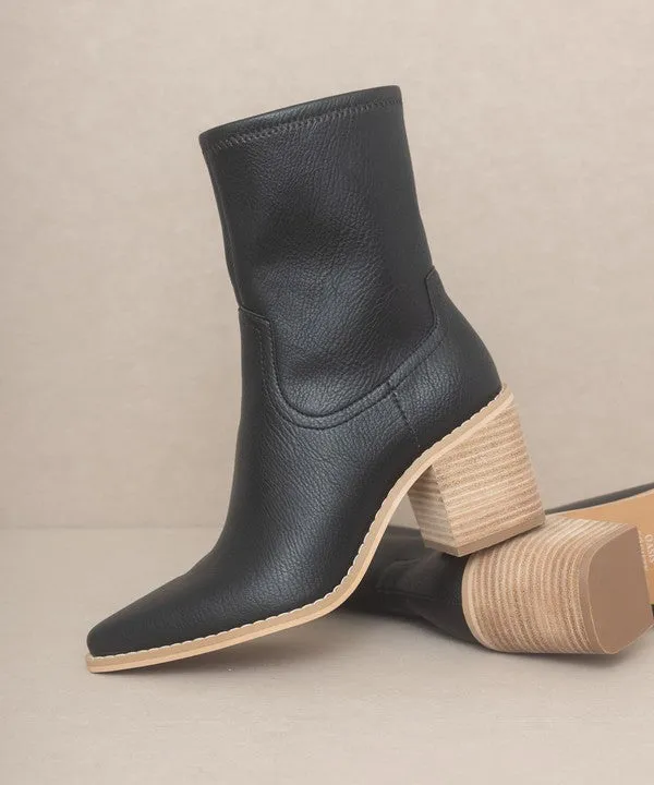 Vienna Sleek Ankle  Booties // 3 Colors