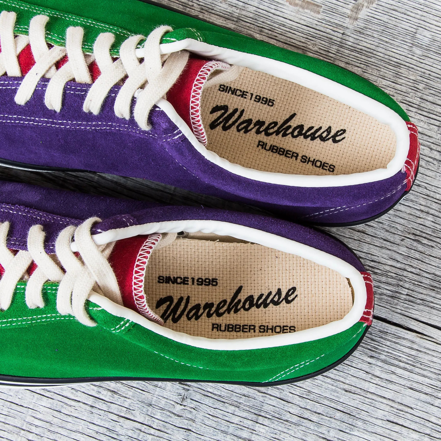 Warehouse & Co Crazy Pattern Suede Sneakers