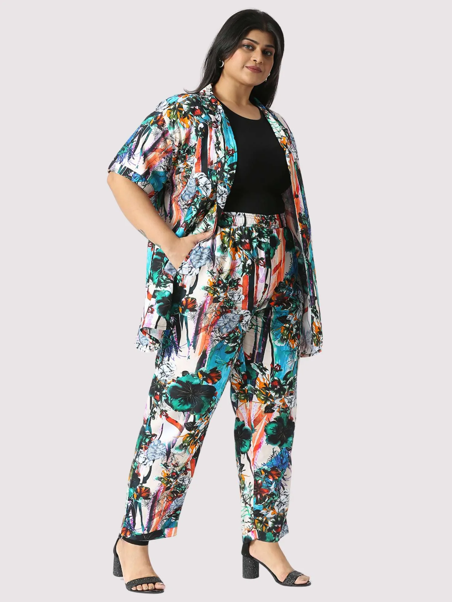 Wilding Plus Size Women's Co-ord Set