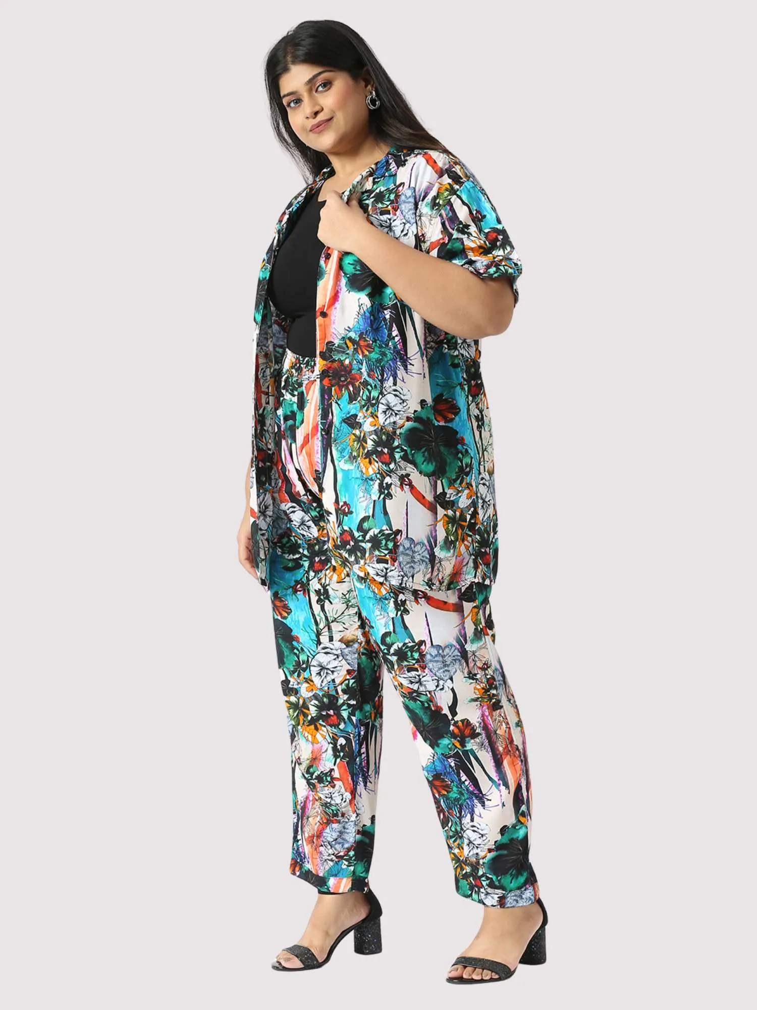 Wilding Plus Size Women's Co-ord Set