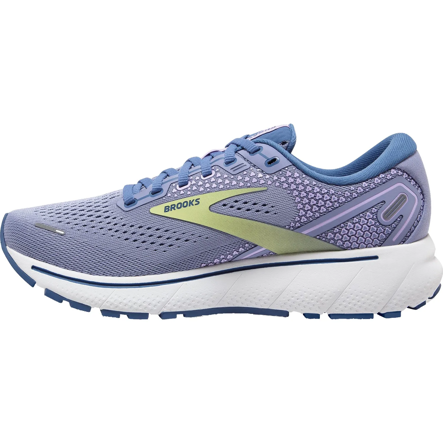 Women's Brooks Ghost 14 Purple Impression/Dutch/Lime Mesh