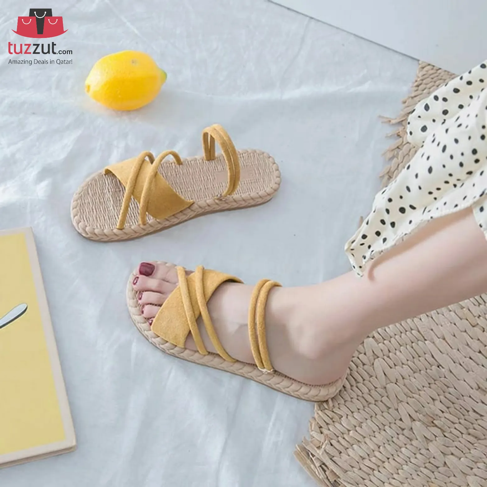 Women's Fashion Flat Beach Flip Flops Slides Slippers 633