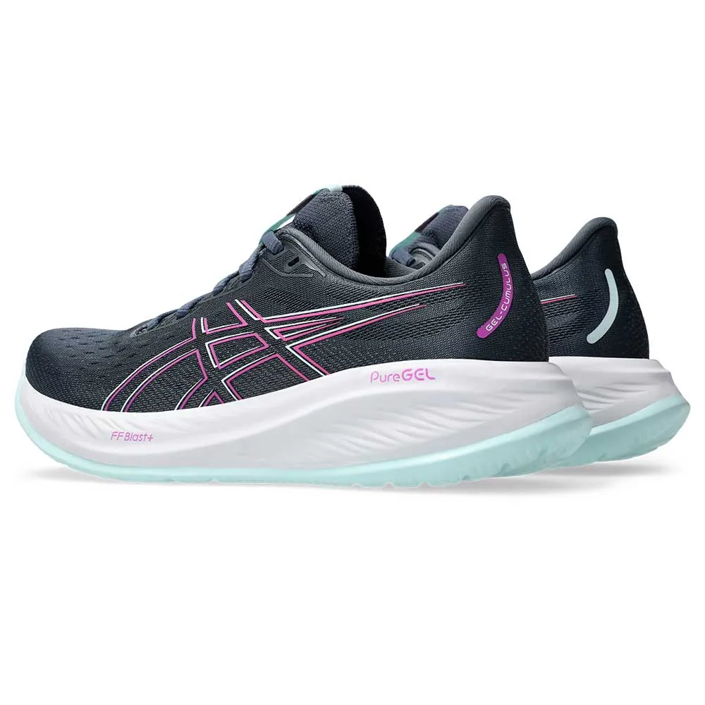 Women's Gel-Cumulus 26 Running Shoe - Tarmac/Bold Magenta - Regular (B)