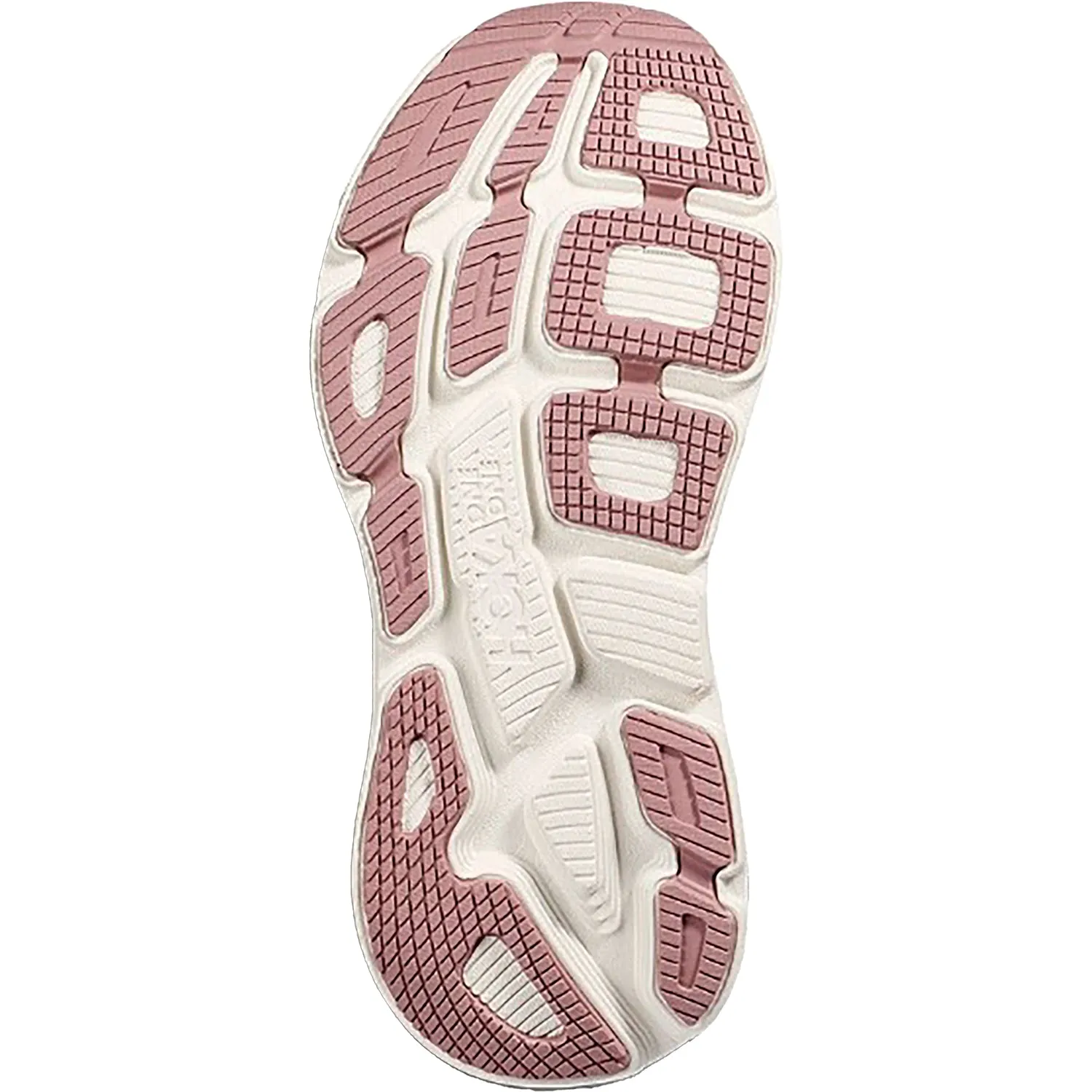 Women's Hoka Bondi 7 Peach Whip/White Mesh