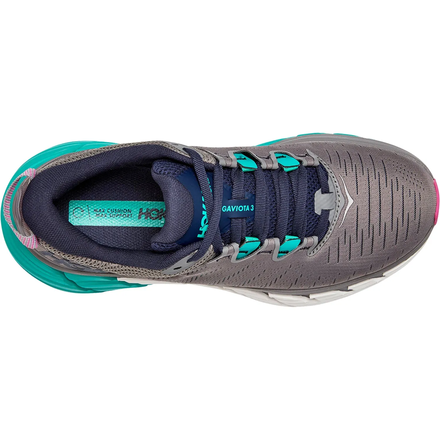 Women's Hoka One One Gaviota 3 Sharkskin/Outer Space Mesh