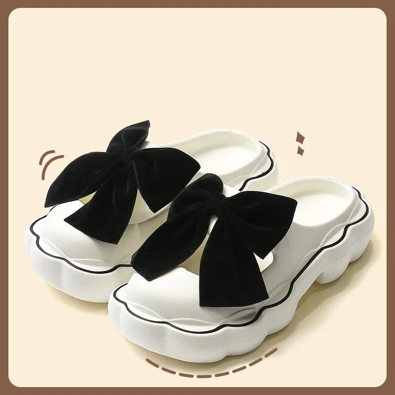 Women's New Baotou Slippers Summer Thick Soled Anti-skid Indoor Outdoor Beach Shoes Leisure Garden Lovely Fairy Sandals Zapatos