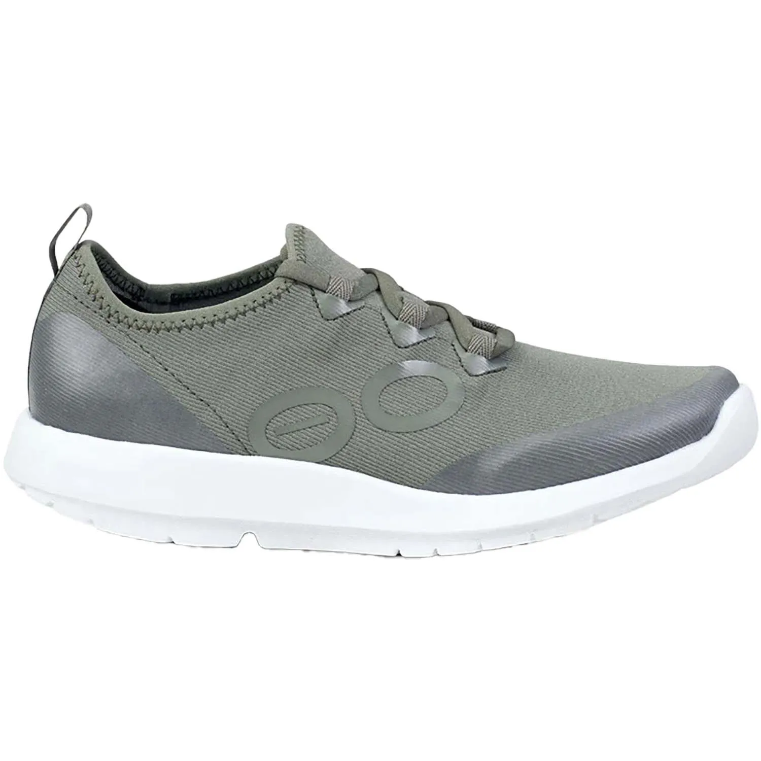 Women's OOFOS OOMG Sport LS Olive Mesh