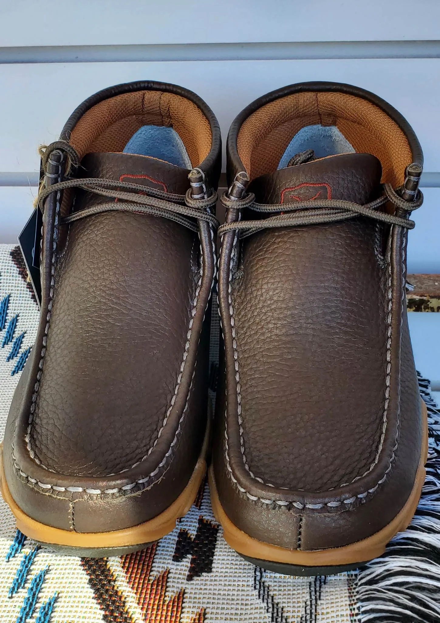 Women's Twisted X Opal Brown Driving Moc