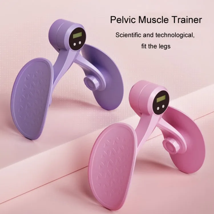 Yoga Clip Legs Pelvic Muscle Trainer Kegel Exercise Postpartum Repair Slim Legs Equipment, Color: Purple