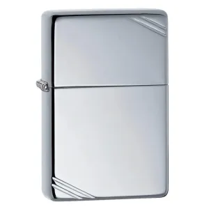 Zippo Vintage High Polish Chrome With Slash - 260