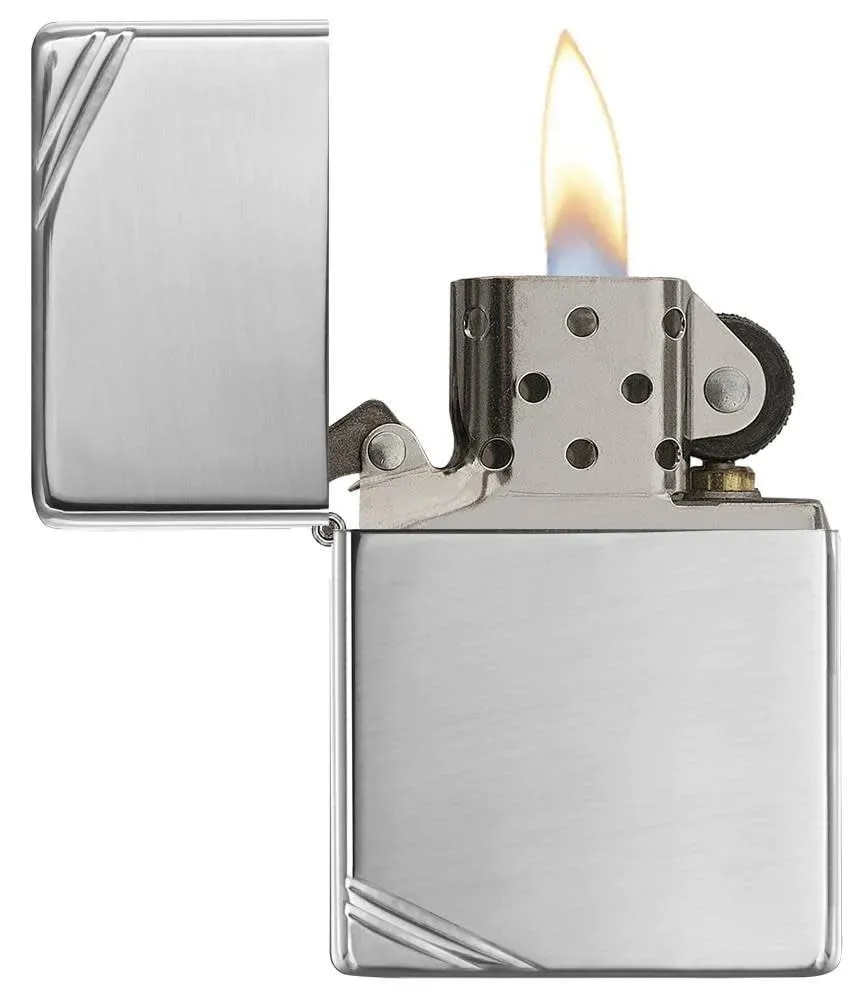 Zippo Vintage High Polish Chrome With Slash - 260